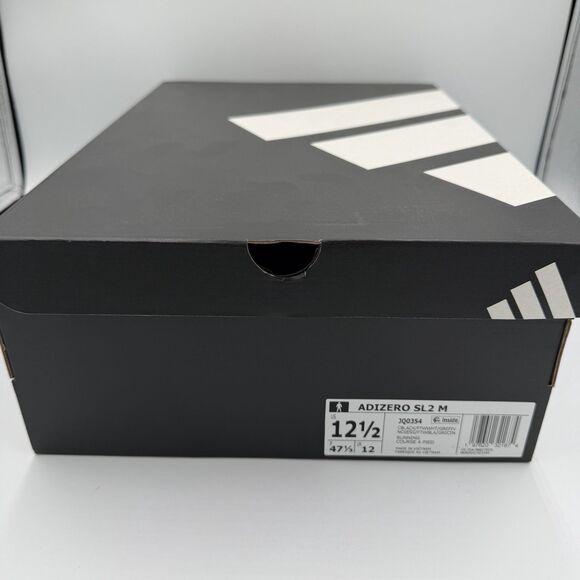 Adidas Adizero SL2 Running Shoes Sneakers JQ0354 Black White Men’s Size 12.5 main image 12